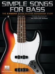 Simple Songs for Bass Guitar and Fretted sheet music cover